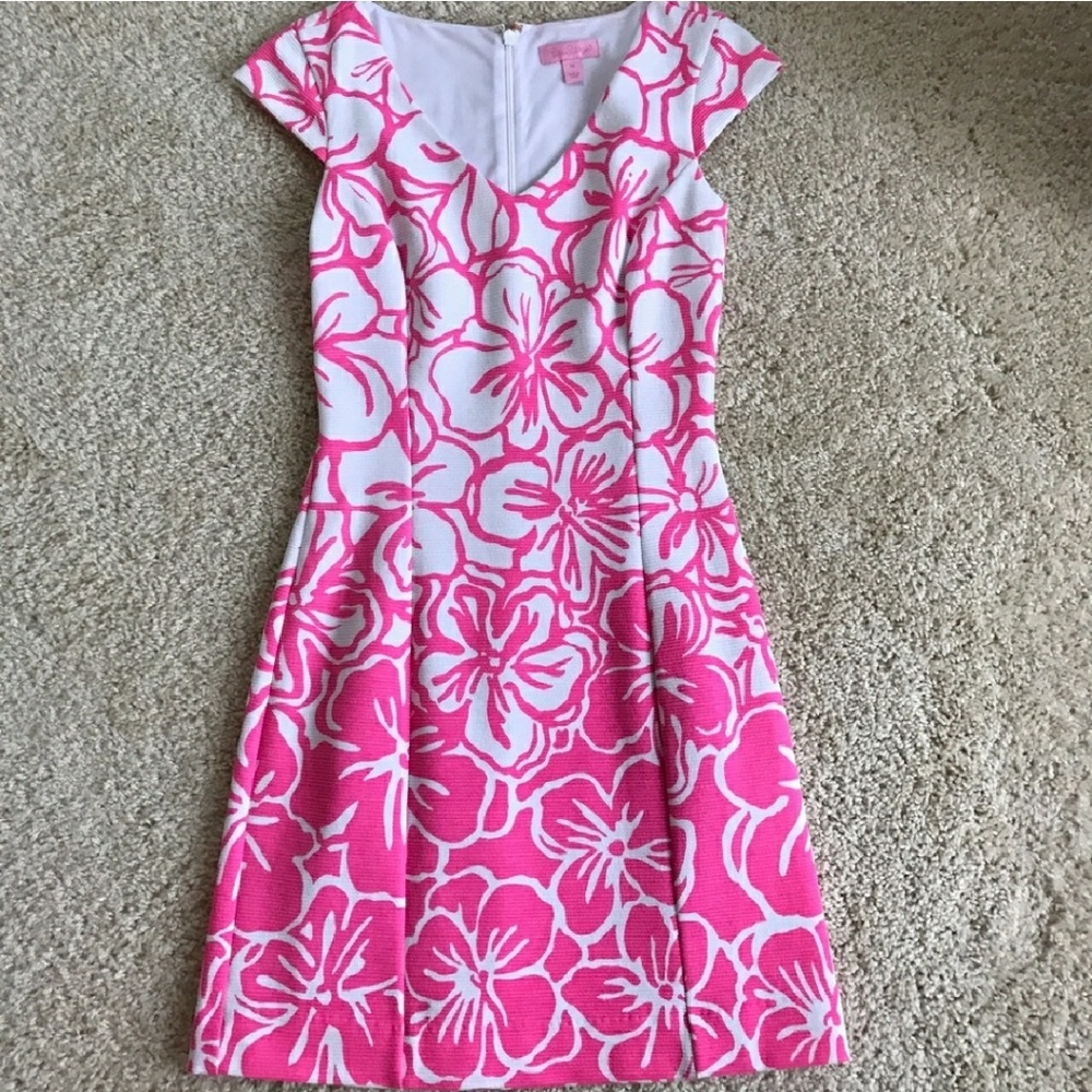 Lilly Pulitzer Pink/White Dress